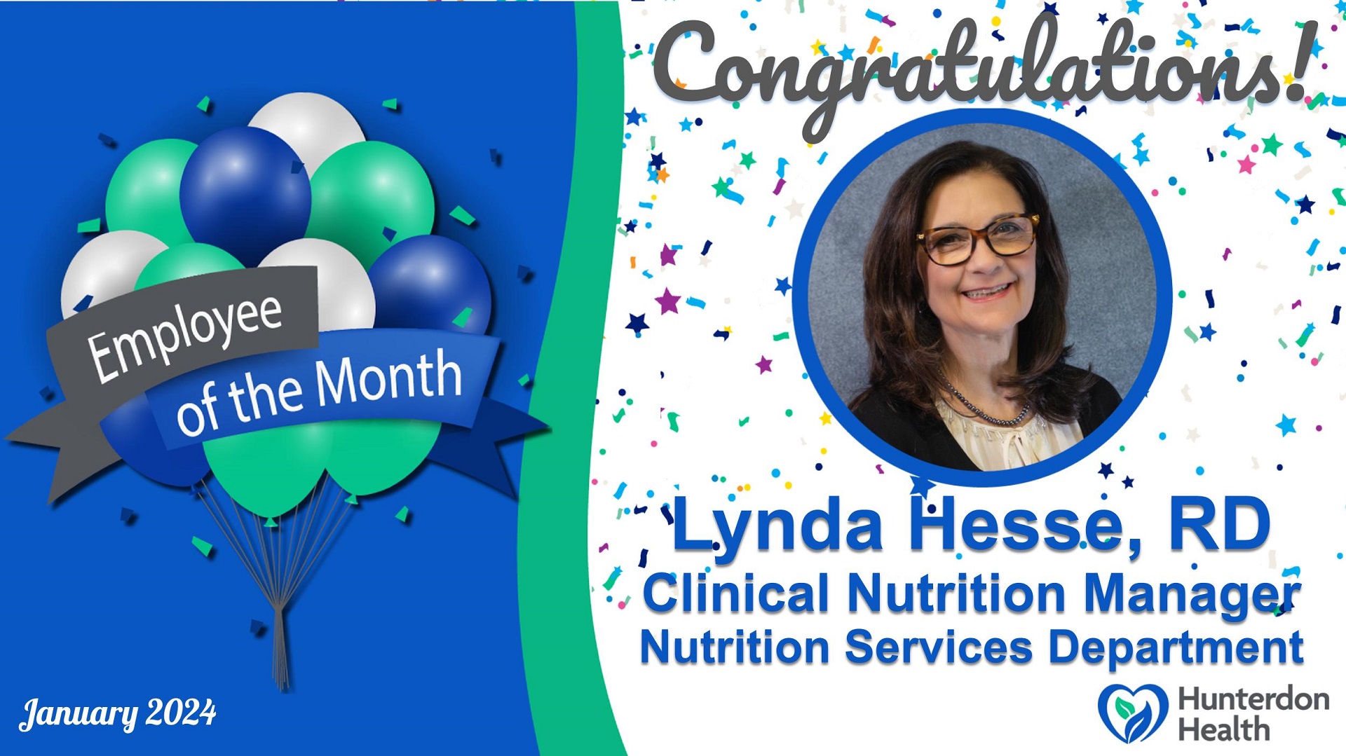 Lynda Hesse January Employee of the Month
