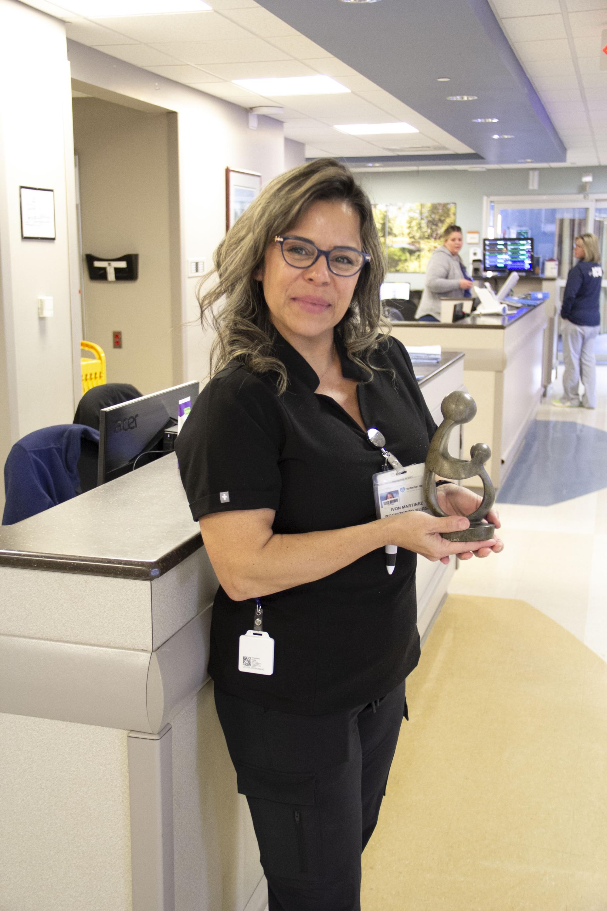 Ivon Martinez Hunterdon Medical Center DAISY Award Winner