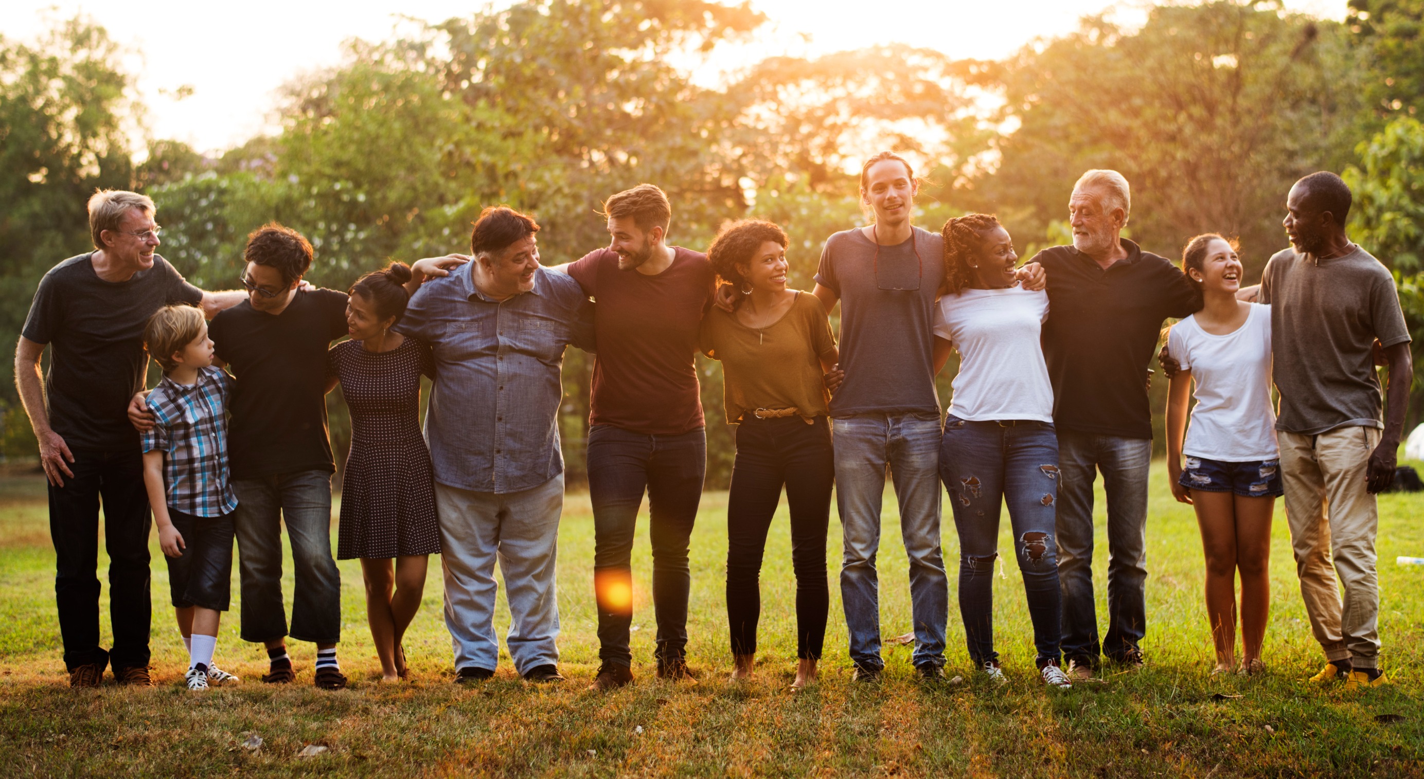 group of diverse people