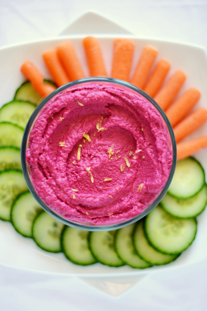 Beet hummus