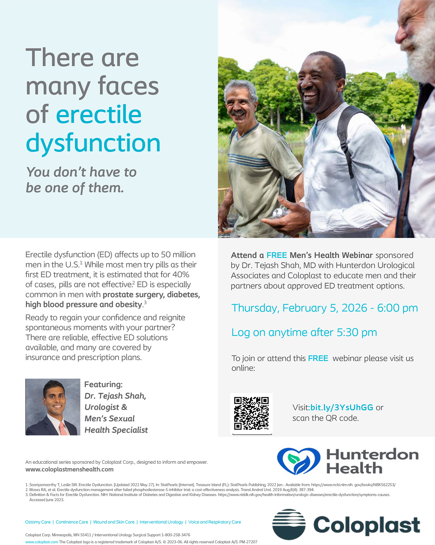 flier for ED webinar