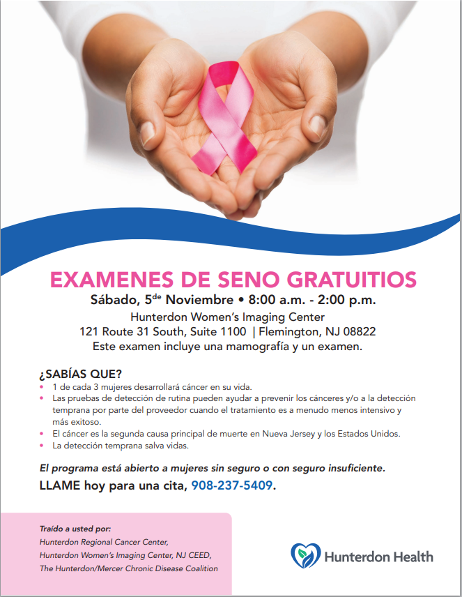 Free Breast Screenig Flier Espanol