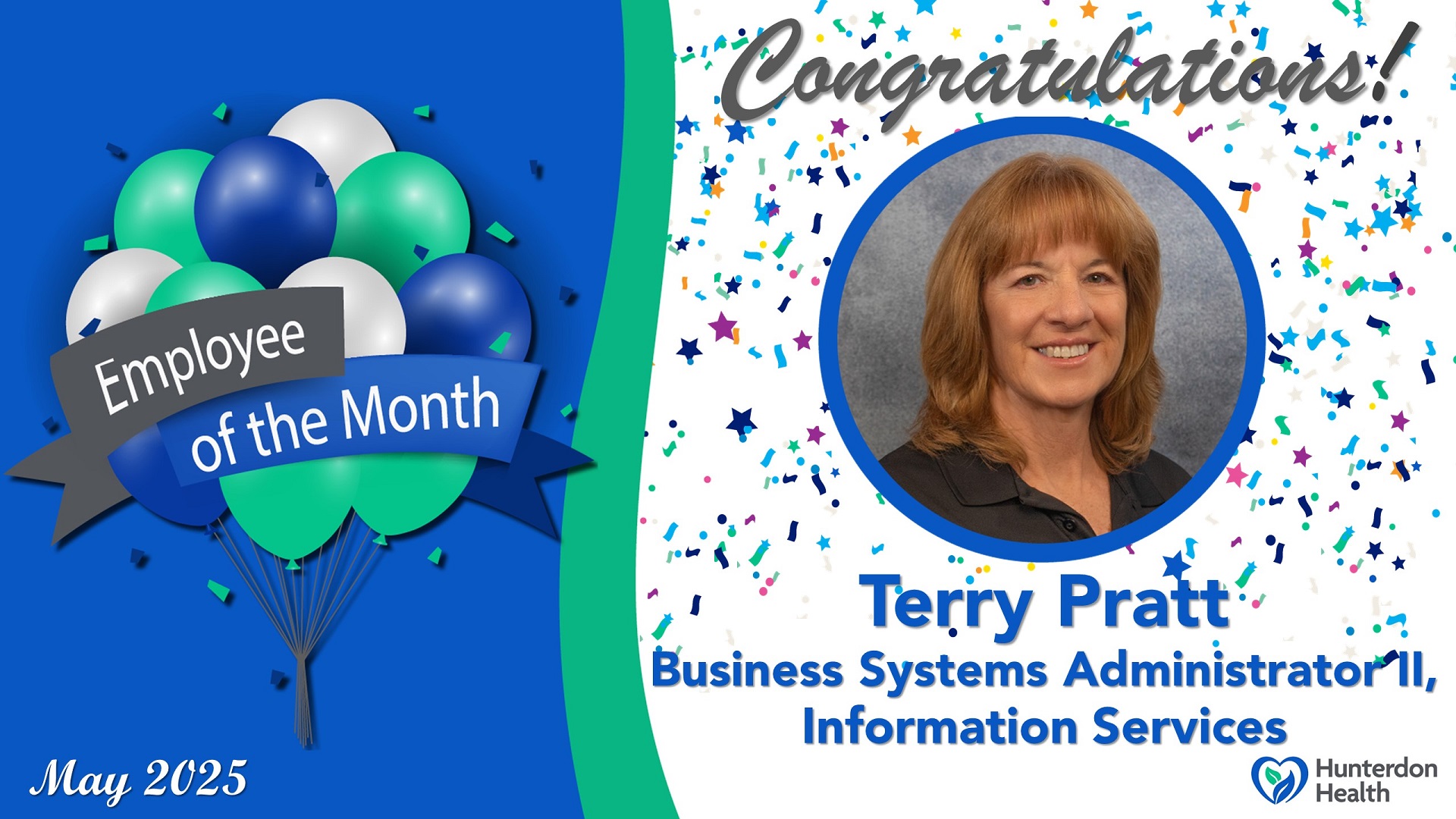 Terry Pratt, May Employee of the Month