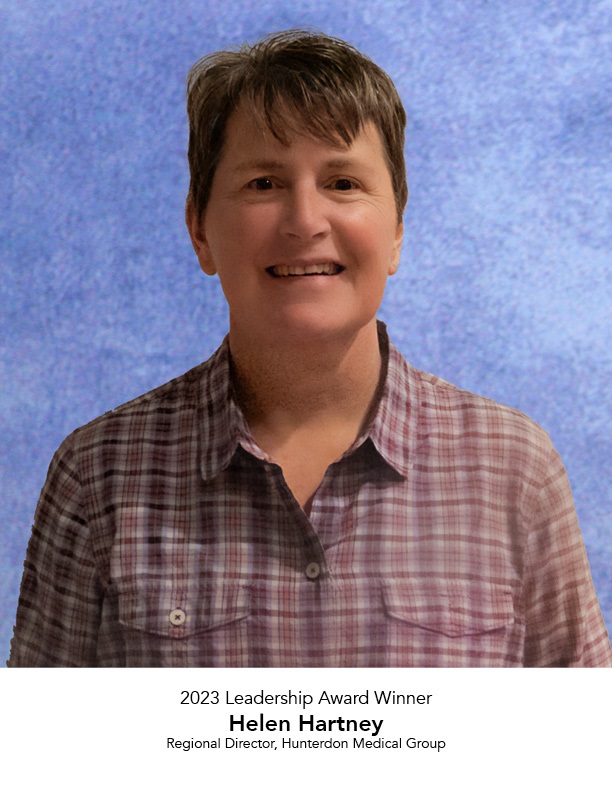 Helen Hartney Leadership Excellence Winner 2023