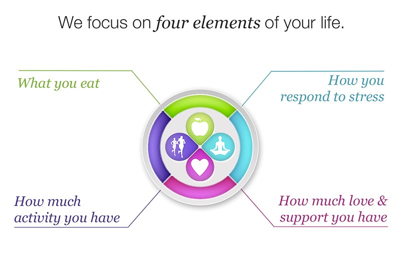 Four elements of Ornish 