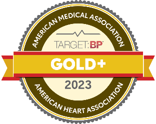 AMA Target BP Gold Award Logo