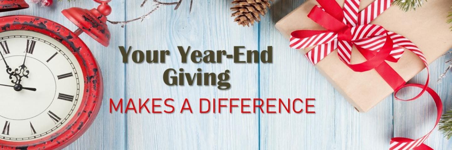 Year End Giving Holiday image