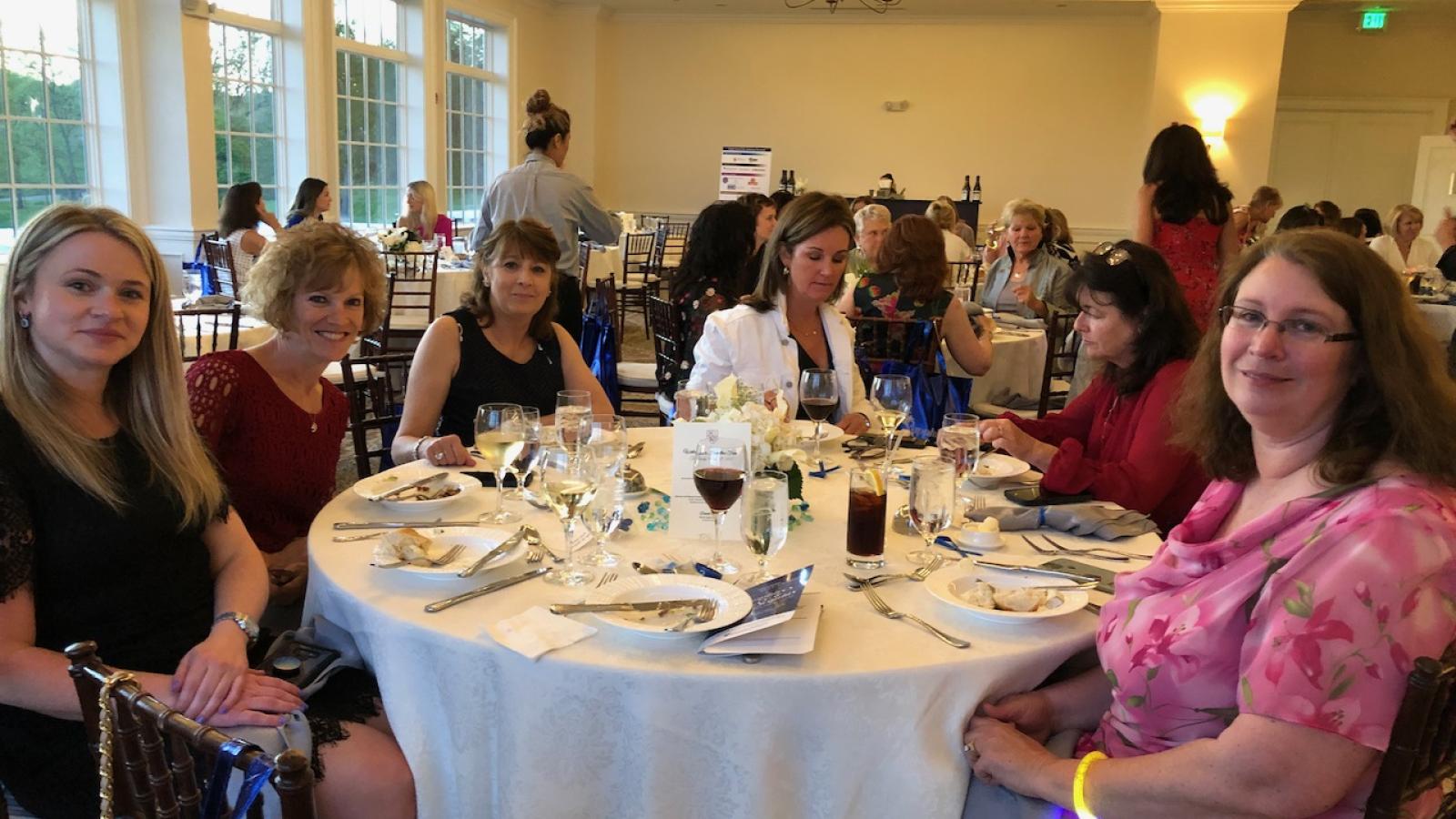 Guests gather at a Foundation Auxiliary event.