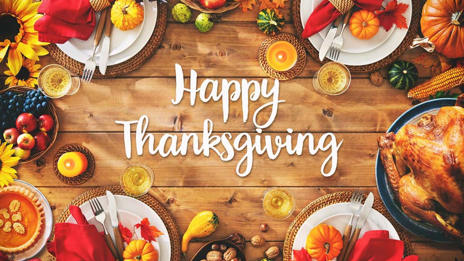 Happy Thanksgiving to our community!