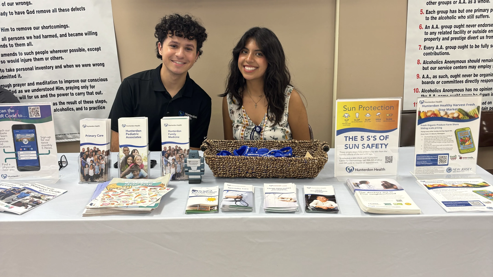 Aiden at resource table