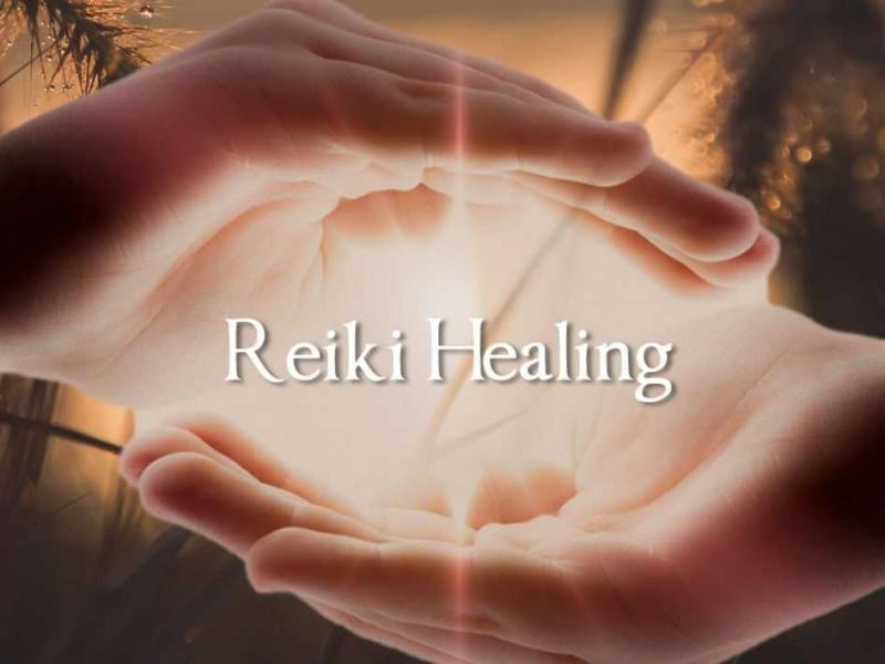 Reiki Healing Hands coming together
