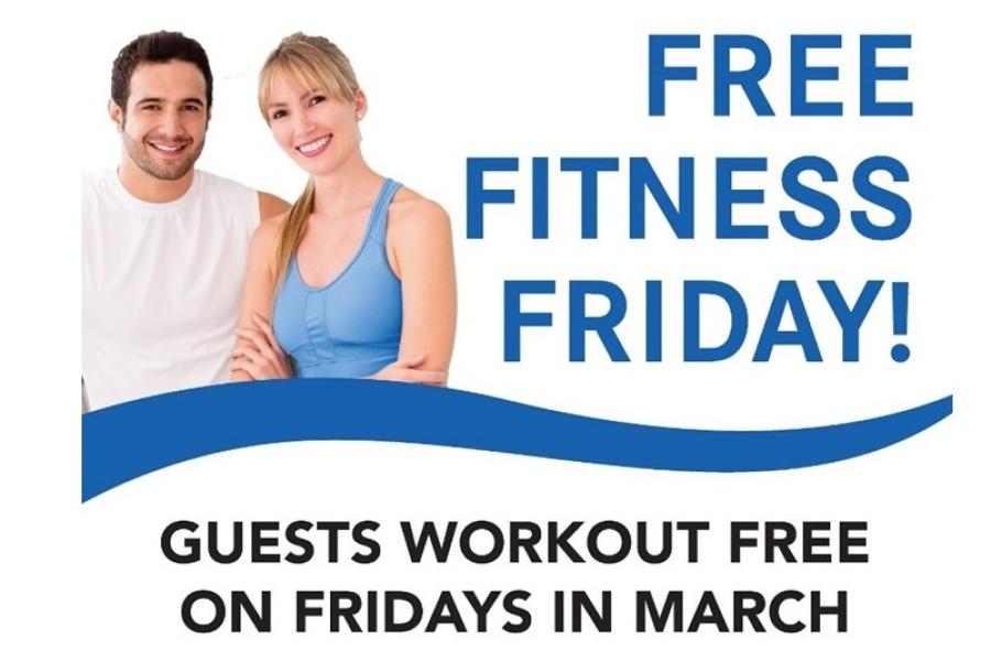 Free Fitness Fridays Flyer
