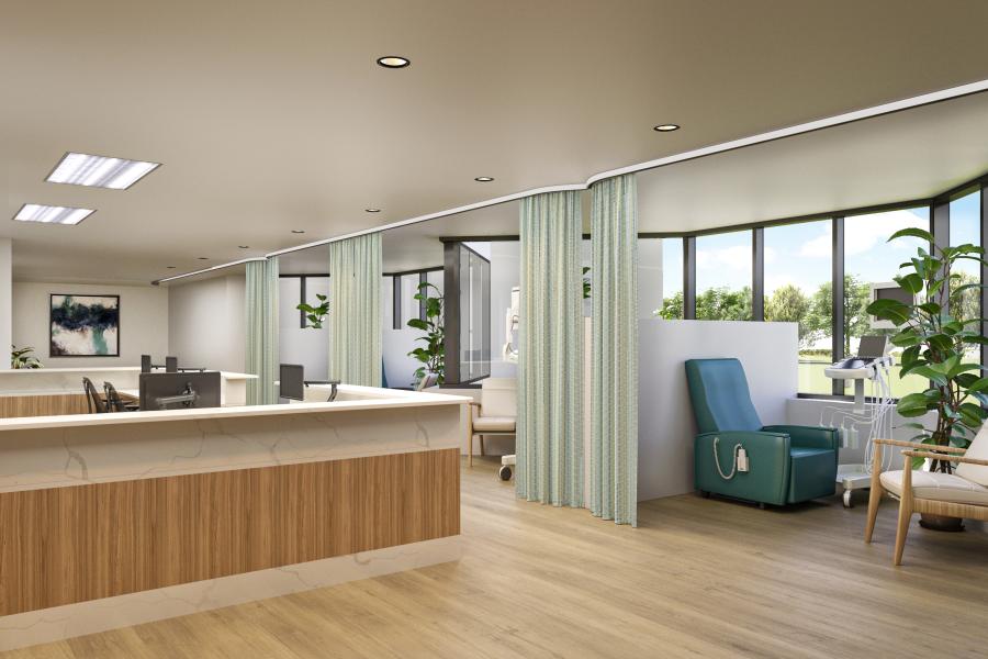 Hunterdon Regional Cancer Center renovations to Infusion Suite.