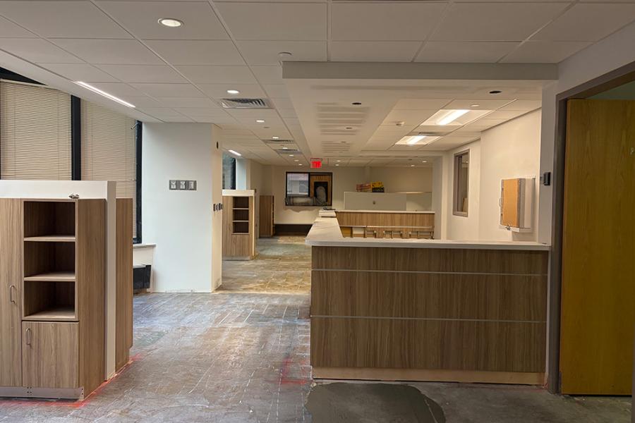 Infusion Suite - new nurses station