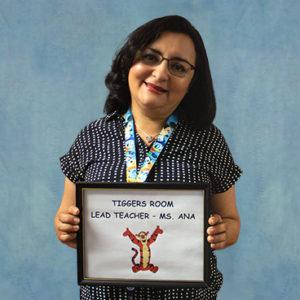 A photo of Ana Aguilar, Lead Teacher of Bright Tomorrows Childcare Center