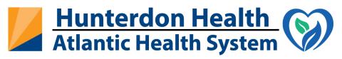 Hunterdon Health and Atlantic Health Logo