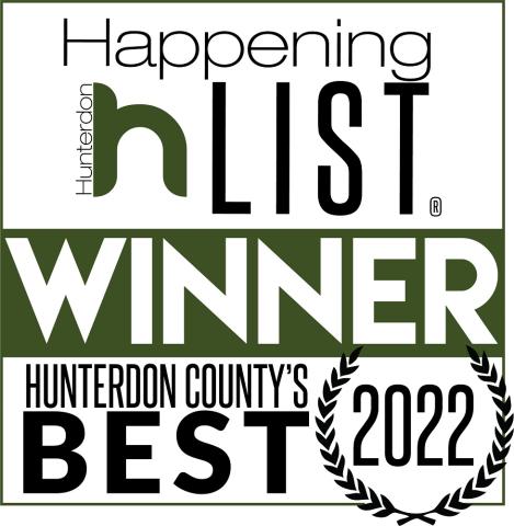 Hunterdon Happenings 2022 Winner Badge