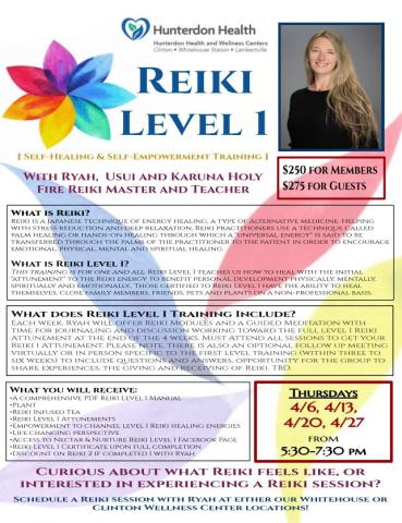 Reiki Level I Training