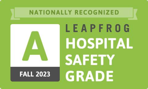 Fall 2023 Leapfrog Patient Safety Rating