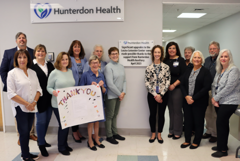 Hunterdon Health Auxiliary Donates to Hunterdon Behavioral Health