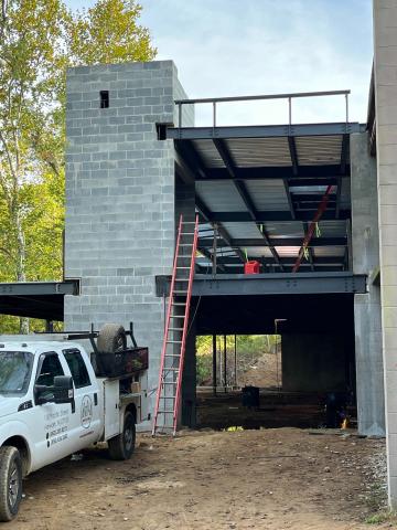 October Phillips Barber Construction Photos