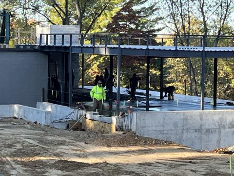 2024 Phillips Barber Construction Cement Being Poured