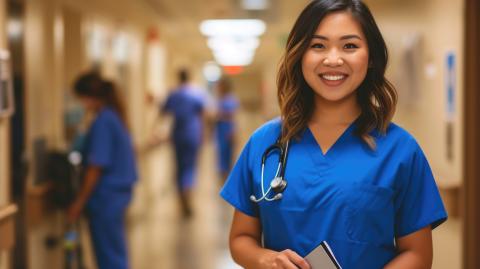 Nurse participating in the Externship Program